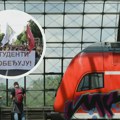 I ovaj studentski protest obeležen tradicionalnim zaustavljanjem vozova: Dok Vučić šeta Kineskim zidom i "ništa o tome ne zna"…