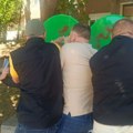 Opštinska inspekcija pokušala da ukloni znak "Volim Mitrovicu", policija privela Radojevića i Zaporošca