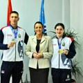 Oni su ponos Loznice i Srbije: Prijem za Kristinu i Rastka u gradskoj upravi Loznice