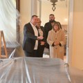 Poseta ministarke maje Gojković Šidu : Obnova krova na Galeriji "Šumanović"