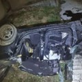 Pojavio se jeziv snimak nesreće u Smederevu i divljanja vozača: Auto je potpuno uništen