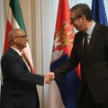 Naše dve zemlje su opredeljene da u narednom periodu deluju u pravcu razvoja: Predsednik Vučić se sastao sa Albertom…