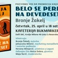 O romanu "Belo se pere na devedeset" slovenačke autorke Bronje Žakelj, četvrtak u 18h, Delfi SKC