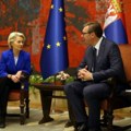 Vučić sa Fon der Lajen: Srbija predano pristupa reformskoj agendi,ozbiljan partner EU