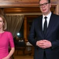 Vučić sa kajom Kalas: Srbija posvećena dijalogu i očuvanju mira u regionu