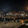 Протест у Лазаревцу: јаке полицијске снаге испред просторија СНС-а, грађани код Рударске чесме без обезбеђења