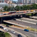 Lančani sudar u centru Beograda: Sudarila se 3 automobila i gradski autobus, ogromne gužve oko Mostarske petlje