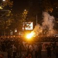Grobari došli pred stadion, da teraju upravu! Protest od centra Beograda do Humske, veliki broj policajaca pred ulazom