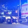 Snimio sopstvenu jezivu nesreću na Zelenom vencu: Kamera motocikliste na kacigi zabeležila pad (video)
