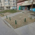 Da automobile ne parkiraju gde stignu : U Novom Sadu postavljaju metalne stubove da zaštite zelene površine