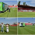 (Video) Stadion "karađorđe": Teren ušiven i rekonstruisan Leti ili zimi, razlike neće biti (foto)