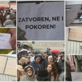 Protest podrške Radivoju Jovoviću: Profesor u strogom kućnom pritvoru, zabranjena mu komunikacija s bilo kim