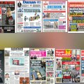 Naslovne strane sutrašnjih novina: Prelistavanje štampe za četvrtak, 10. septembar 2026. godine