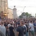 Protest navijača Partizana Od Terazija do Humske, a cilj je jasan: Uprava, napolje! (video)