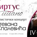 IV Festival „Virtus piano“ otvoriće koncertom Stevan Spalević