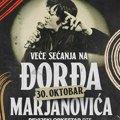 Veče sećanja na Đorđa Marjanovića 30. oktobra u mts Dvorani