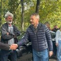 Ministar Glišić obišao radove na izgradnji dela cevovda u Mionici