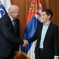 Brnabić razgovarala sa šefom Misije OEBS-a u Srbiji Marselom Peškom