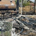 Prve slike POŽARA u jagnjilu! Izgoreo senjak Gorana Živanovića: Osuđen za ubistvo psa, pa mu buknulo imanje!