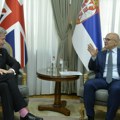 Vučević rekao britanskom ambasadoru da je potrebno izvršiti pritisak na Prištinu da se nastavi dijalog u Briselu
