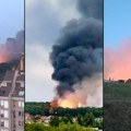 Razbuktala se vatra u fabrici u Kragujevcu! Strašne fotografije sa lica mesta, odjekuju eksplozije