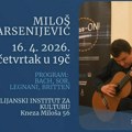​Koncert gitariste Miloša Arsenijevića
