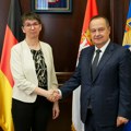 Dačić primio u oproštajnu posetu ambasadorku Nemačke Anke Konrad