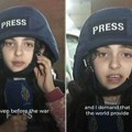 Ima samo 11 godina i izveštava iz ratom razorene Gaze! "Nosi" metu na čelu, a idol joj žena koju su ubili iz snajpera