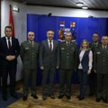 Prijem za pripadnike 4. Brigade: Saradnja vojske i lokalne amouprave izuzetna