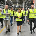 Gojkovićeva posetila fabriku kompanije "Toyo tires" u Inđiji