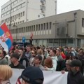 Studenti protestovali u Leskovcu: Traže vanredne izbore