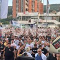 Učesnici protesta u Užicu blokirali zgradu suda