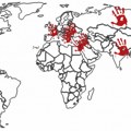 Mapa krvavih šaka: Zlosutni znak koji "predskazuje" smrt i razaranje blokaderi ističu u Srbiji (foto)
