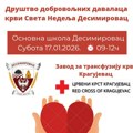 Добровољно донирај крв у суботу у Десимировцу