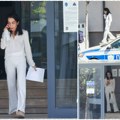 (Foto) Marija Bulat posle 10 sati puštena iz policije! Evo kako izgleda nakon haosa koji je napravila u stanu