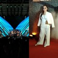 Uživa u hitovima Rikija Martina: Ceca Ražnatović u prvom redu na koncertu latino zvezde (foto)