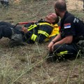 MUP: Vatrogasci rade danju i noću na gašenju požara u Deliblatskoj peščari