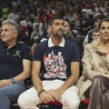 VIDEO Novak sa Srđanom Đokovićem na otvaranju sezone u Evroligi: Ovu utakmicu nisu mogli da propuste