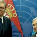 Vučić u Njujorku sa Guterešom o situaciji na KiM i značaju punog sprovođenja Rezolucije 1244