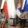 Oproštajna poseta kineske ambasadorke Premijerka Brnabić sa Čen Bo