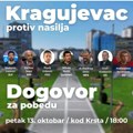 5 narodnih poslanika govornici na protestu protiv nasilja u petak 13. oktobra u Kragujevcu