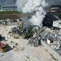 Gori otpad, širi se nesnosan smrad: Izbio požar kod Dugog Sela