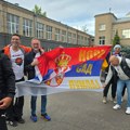 VIDEO Novi Sad pumpa i u Rigi: Specijalna zastava za ponos svih