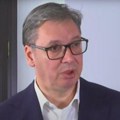 Vučić apelovao na učesnike skupa ispred Skupštine da ne provociraju Dijanu Hrka