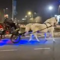 Magija Božića stigla u Novi Sad: Evo ko je večeras prohujao gradom u okićenom fijakeru, Novosađani mu oduševljeno mahali u…