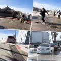 Monstruozni talas odneo 20 ljudi na plaži: Dramatičan snimak, voda nosila i automobile, bežali da spasu život (video)