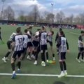 (Video) Crno-beli kadeti zablistali Partizan savladao Mančester siti i plasirao se u polufinale "Kupa Budućnosti"