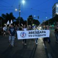 Porazbijana stakla i prolivena farba na zgradi člana zbora Zvezdare