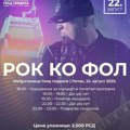 Jedinstveni muzički događaj "ROK KO FOL"