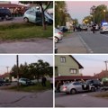 (Foto) Užasan sudar u Zmajevu: Srča na sve strane, automobili slupani, povređeno više lica